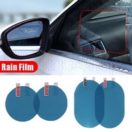 [ Featured ] 1/2Pcs Auto Rear Mirror Protective Film Anti Fog Sticker Car Side Window Rain Film Waterproof Clear Window Stickers Universal Car Motorcycle Mirror Rainproof Film