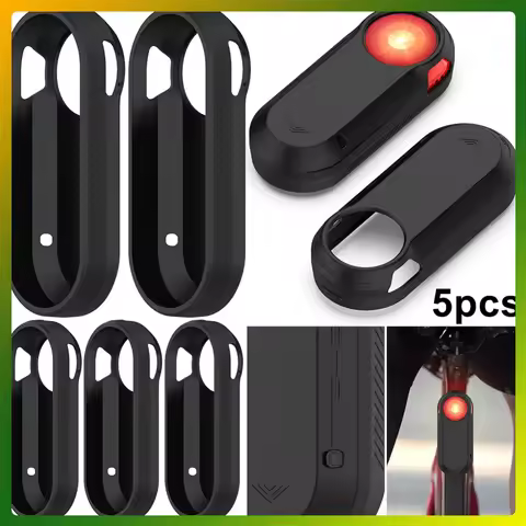 Silicone Light Protect Sleeve Bike Light Cover for Varia RTL515 (Black)
