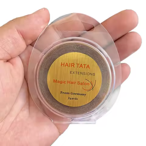 More than 3 months hold time hair extension tape Super quality blue tape hair extension tape hair TA