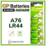 ORIGINAL GP BATTERY A76/LR44