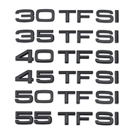 55TFSI Trunk Sticker For Audi A6 C6 C5 A3 A1 A4 Q2 Q3 Q5 Q7 A8 A7 A5 30/35/40/45/50 TFSI Glossy Blac