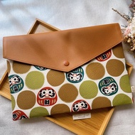 IPad Macbook 平板 電腦 保護套 收納袋 米色大達摩款