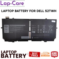 LAPTOP Battery for Dell 52TWH P103G X1W0D XX3T7 00FDRT P103G001 P103G002 XPS 13 7390 2-IN-1 XPS 13 9