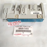 Block Fusible Link Fuse Box Innova Hilux Fortuner 82620-71010 82620-71012