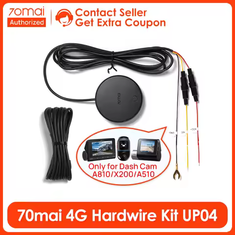 70mai 4G Hardwire Kit UP04 for 70mai Dash Cam Omni X800 / X200 / 70mai 4K Dash Cam A810 / 70mai Dash