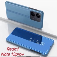 Shiny Smart Case For Xiaomi Redmi Note13Pro + 5G Bag Mobile Phone