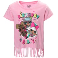 L.O.L. Surprise! Diva Bon Bon Queen Bee Neon QT Birthday Girls T-Shirt Little Kid to Big Kid