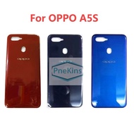 Back Battery Cover Housing For OPPO A5S CPH1909 Battery glass Back Cover Rear Door Case Replacement