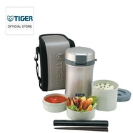Tiger 2.0L Stainless Steel Lunch Box with Bag LWU-B200