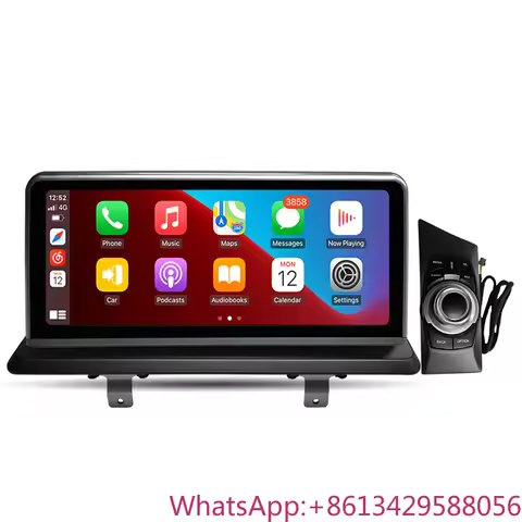 10.25" Wireless Apple CarPlay Android Auto Car Multimedia for BMW 1 Series E81 E82 E87 E88 Head Unit
