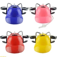 weroyal Drinking Hat Drinking Helmet Silly Straw Helmet Novelty Costume Cap Drinking Accessories Par