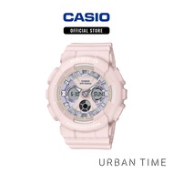 Casio BABY-G Pink Resin Bracelet Analog-Digital Watch GNY-BA-130WP-4ADR
