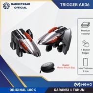 TOMBOL Memo AK06 Gaming Trigger L1 R1 L2 R2 4 Button Mechanical Without Delay Anti Slip