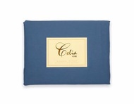 Celia HOME - 1,100針貢緞長絨棉淨色被袋 (深藍) – 超柔軟光滑 透氣度高