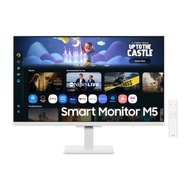 Samsung 27" Smart Monitor M5 White M50F FHD | LS27FM501EEXXS