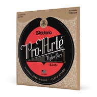 D'Addario D'Addario Pro Arte Silver/Clear Normal EJ45 Classical Guitar Strings