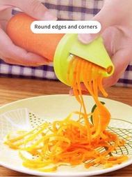 1個創意瞬切螺旋切菜機,方便快捷地切碎水果和蔬菜