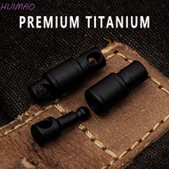 HUIMAO Mini Rotary Buckle, Rotary Mechanism Double Ring Titanium Alloy Keychain, Keyring Detachable 