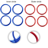 ห่วงระบายอะลูมิเนียมมีสไตล์อัตโนมัติสำหรับ A3สำหรับ S3 Q2 8X อุปกรณ์เสริมรถยนต์