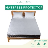 Bamboo Waterproof Bed Protector Anti Mites Bedsheet Mattress Pad Cover Single Queen King Size