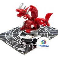 Bakugan B2 Pyrus Iron Dragonoid rare