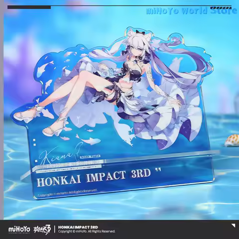 Kiana Acrylic Phone Holder [Official] Herrscher of Finality Acrylic Honkai Impact 3 Kiana Kaslana Co