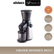 MiniMex เครื่องบดเมล็ดกาแฟ รุ่น MCG3 Burr Grinder ปรับได้ 15 ระดับ ใช้กับเครื่อง Espresso,Mocca Pres