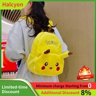 Cartoon Cartoon Pikachu Doll Plush Doll Backpack Style Cute Children Outing Backpack Female Mobile P