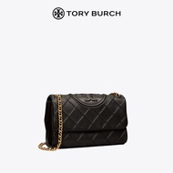 TORY BURCH FLEMING กระเป๋าสะพายโซ่หนังนุ่มขนาดกลาง 137301