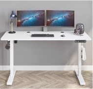 160CM ปรับความสูงของโต๊ะยกไฟฟ้าได้ Adjustable height of electric lifting table standing desks with w