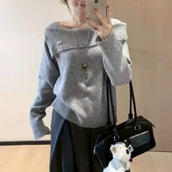 Styling Collar Knit Top 5101