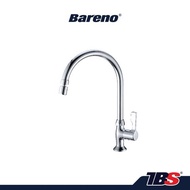 Bareno Brass Chrome Finish Kitchen Pillar Sink Tap PST1012-14 (TBS)