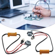 Efficient BA15S 1156 LED Bulb Decoder Load Resistor Say goodbye to bulb messages effortlessly Quick 