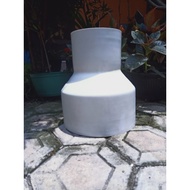 Reducer 12x8 inch fitting pvc std jis type D