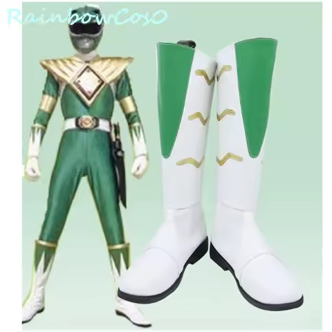 Dragon Ranger Super Sentai Cosplay Shoes Boots Game Anime Halloween Christmas RainbowCos0 W3724