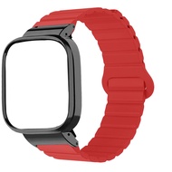 Dây đeo từ tính + Ốp lưng cho Redmi Watch 3 Dây đeo đồng hồ thông minh Dây đeo silicon Redmi Watch 2