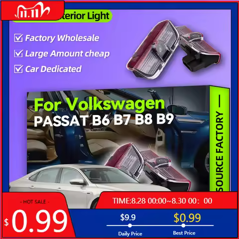 2026 New For VW VOLKSWAGEN New 2pc For VW Passat B6 B7 B8 B9 Touareg Golf 5 6 7 Jetta MK6 MK7 GTI R 