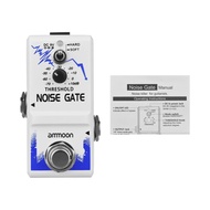 musiclover-TH ammoon Single Noise Gate Guitar Effect Pedal True Bypass Zinc Alloy Shell