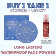 Set of Face Powder + Mini Tint Oil Control Matte Face Powder Flawless Setting Powder Face Arturo