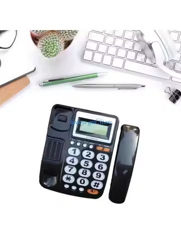 C7AB KX-T2025 Landline Phone Caller Display Telephon Noise Cancellation Telephone