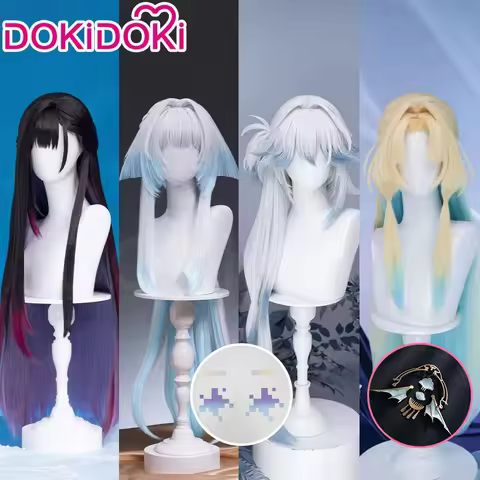 IN STOCK Silver Wolf Cerydra Hysilens Yao Guang Pearl Nihilux Ashveil Himeko Nova Sparxie Cosplay Wi