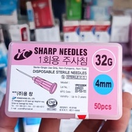 10 meso needles Skin tightening nutrient injection needles 34G needles 32G needles, combo of 10