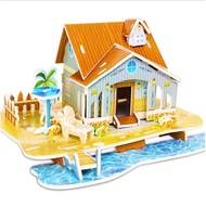 DIY 3D Puzzle ANIMAL BUNGALOW 666-08 Foam Material educational toys for children