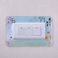 Switch Sticker Acrylic Socket Protective Cover Wall Sticker Socket Decoration Cover Modern Simple 12