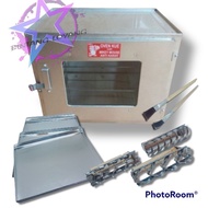 Promo 3-tier cone oven with free baking tray and kastengel mold 35x28x25 complete cake oven/