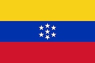 magFlags Large Flag Venezuela between 1863 and 1905. Based in Image Flag of Venezuela | landscape fl