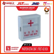 Maspion first aid box l box p3k bma018