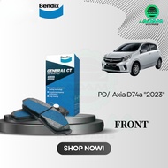 Bendix DB2734GCT Front Brake Pad - Perodua Axia D74a "2023"
