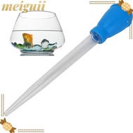 MEIGUII Aquarium Dropper, Manual Operation 30ML Capacity Aquarium Clean Pipette, Aquarium Accessorie