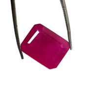 AAA++ Quality Certified 9.10 Ct Emerald Cut Red Bixbite Beryl For Jewelry Making